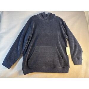 Precedent Los Angeles Pullover, Men Size Large, Hooded, Pocket, Super Soft